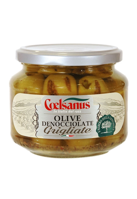Olives dénoyautées grillées 